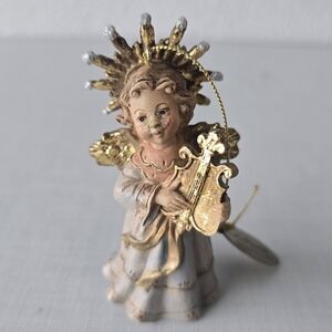 Vintage Katherine’s Collection Mini Angel Ornament Charming 2” miniature angel